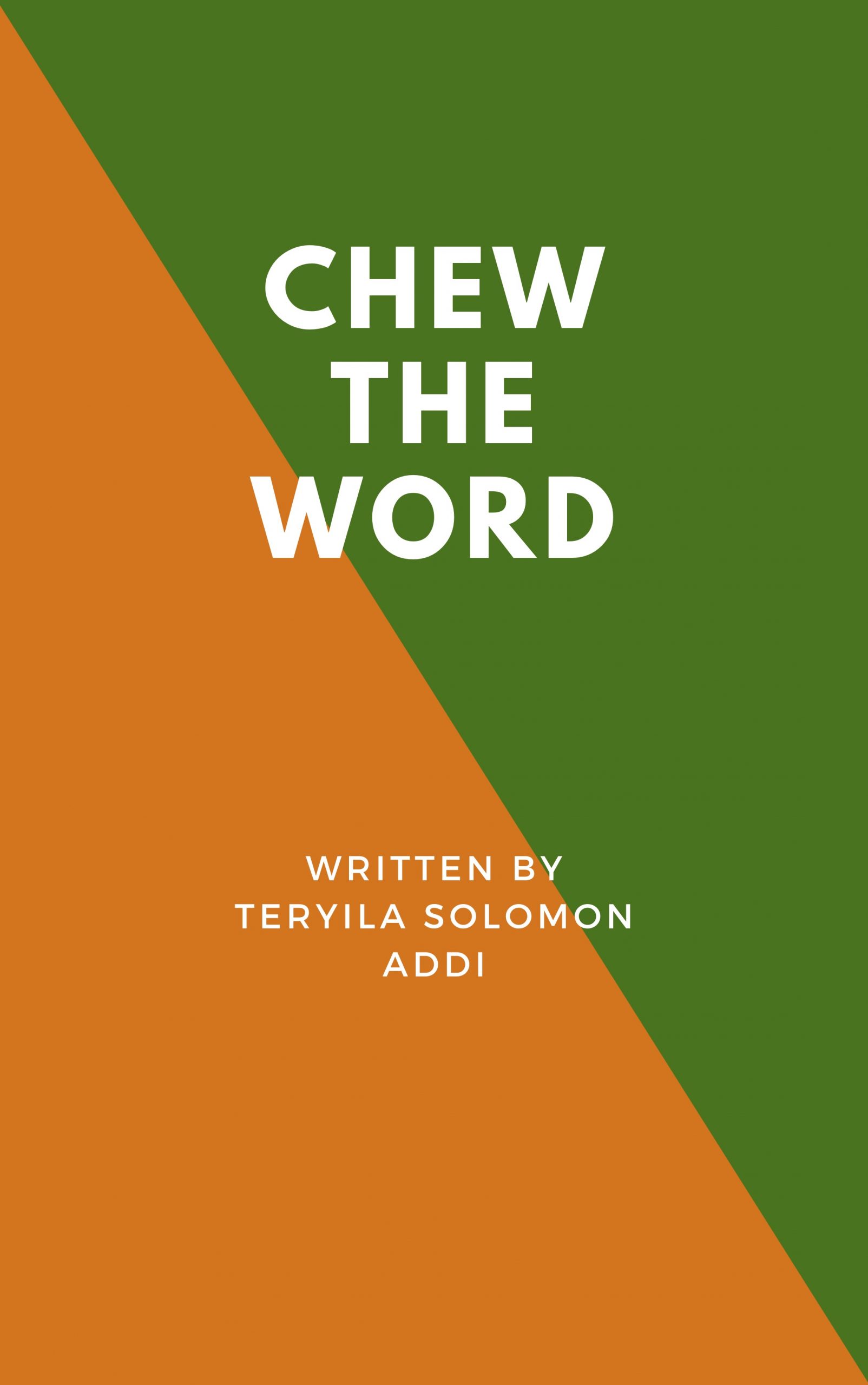 cover chew the word