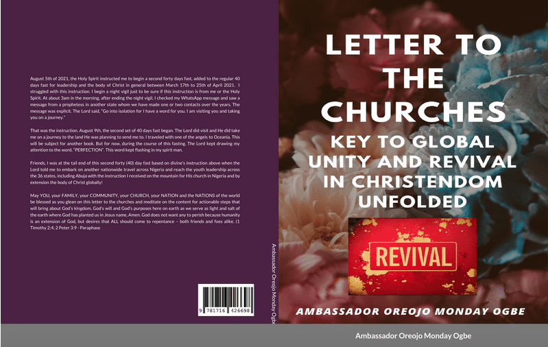 Letter to the churches Paperback
