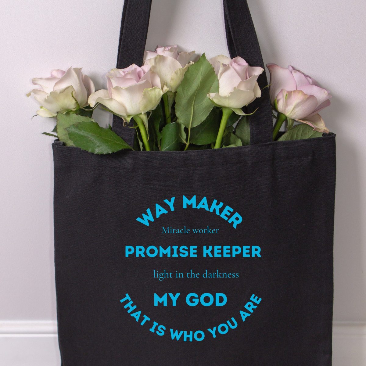 christian classic tote bag eco friendly shopping bag religious bible verse