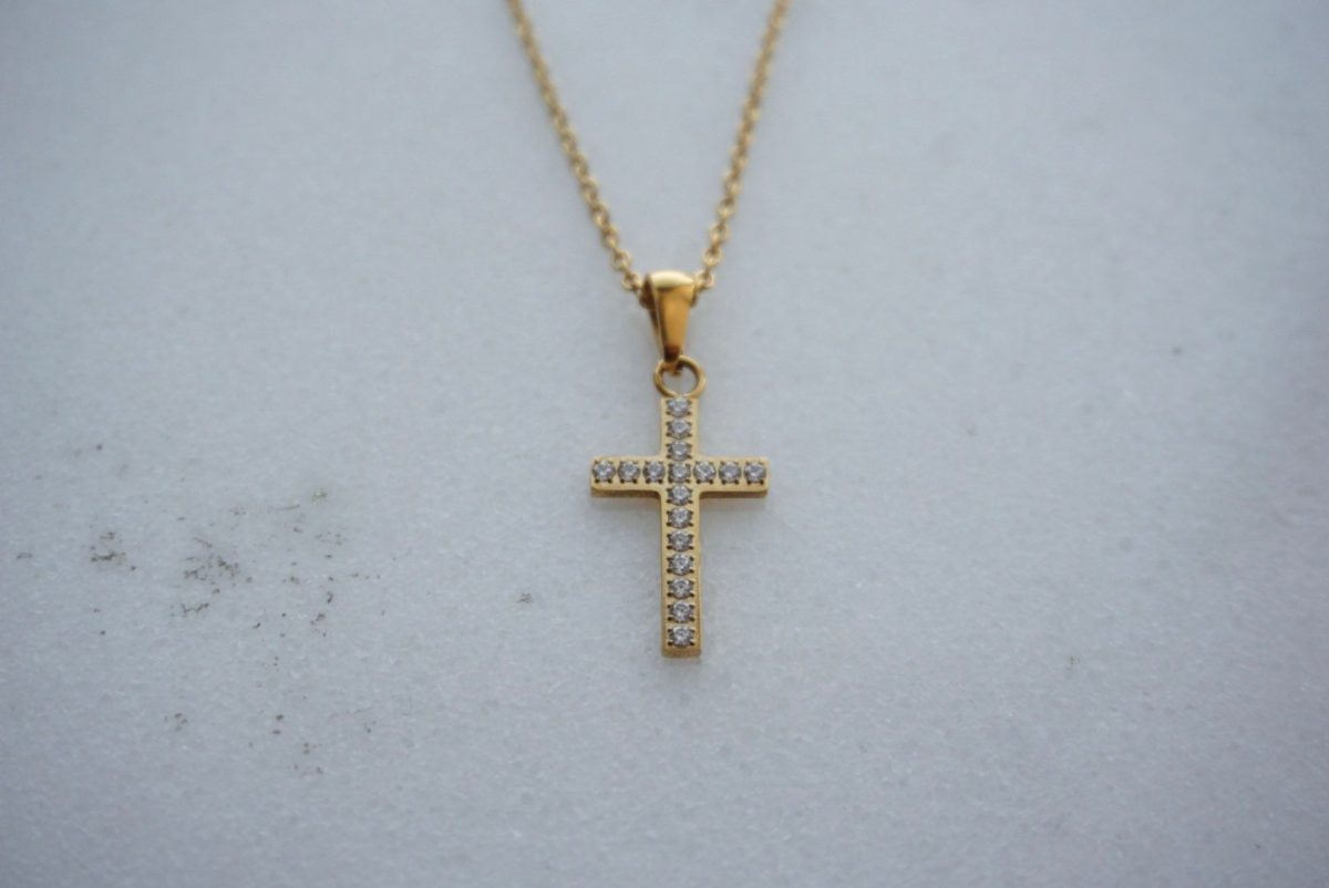 gold cross pendant necklace diamond cross pendant layered necklaces
