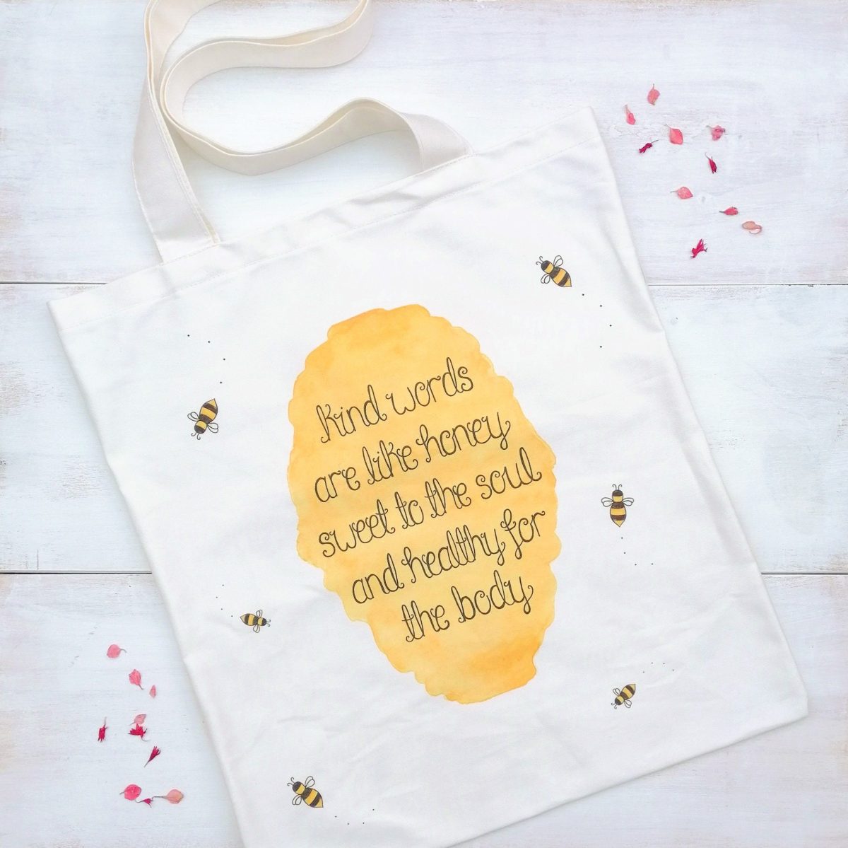 kind words are like honey tote bag christian tote bag proverbs 16 24 tote
