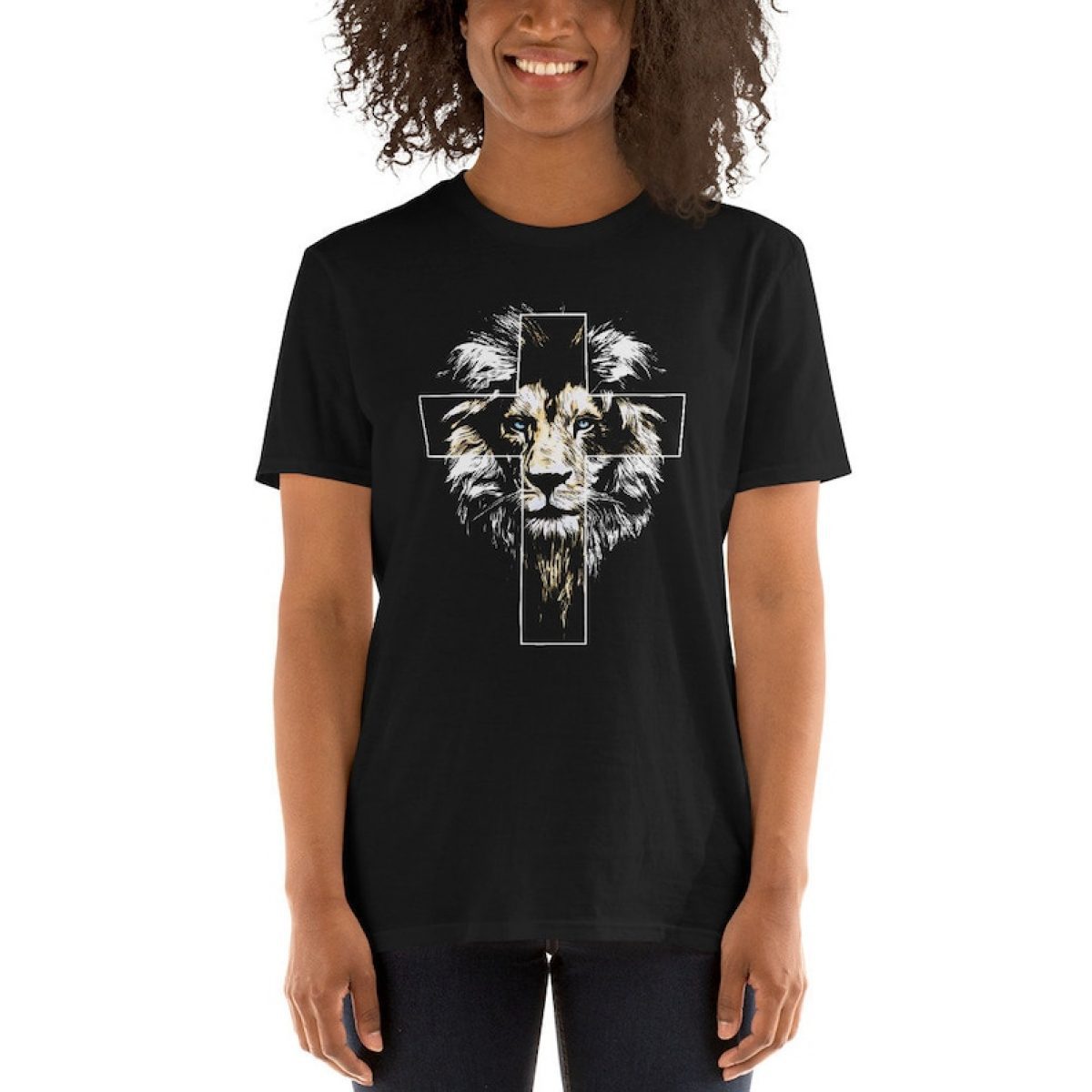 lion of judah graphic short sleeve unisex t shirt by the right value shop 4