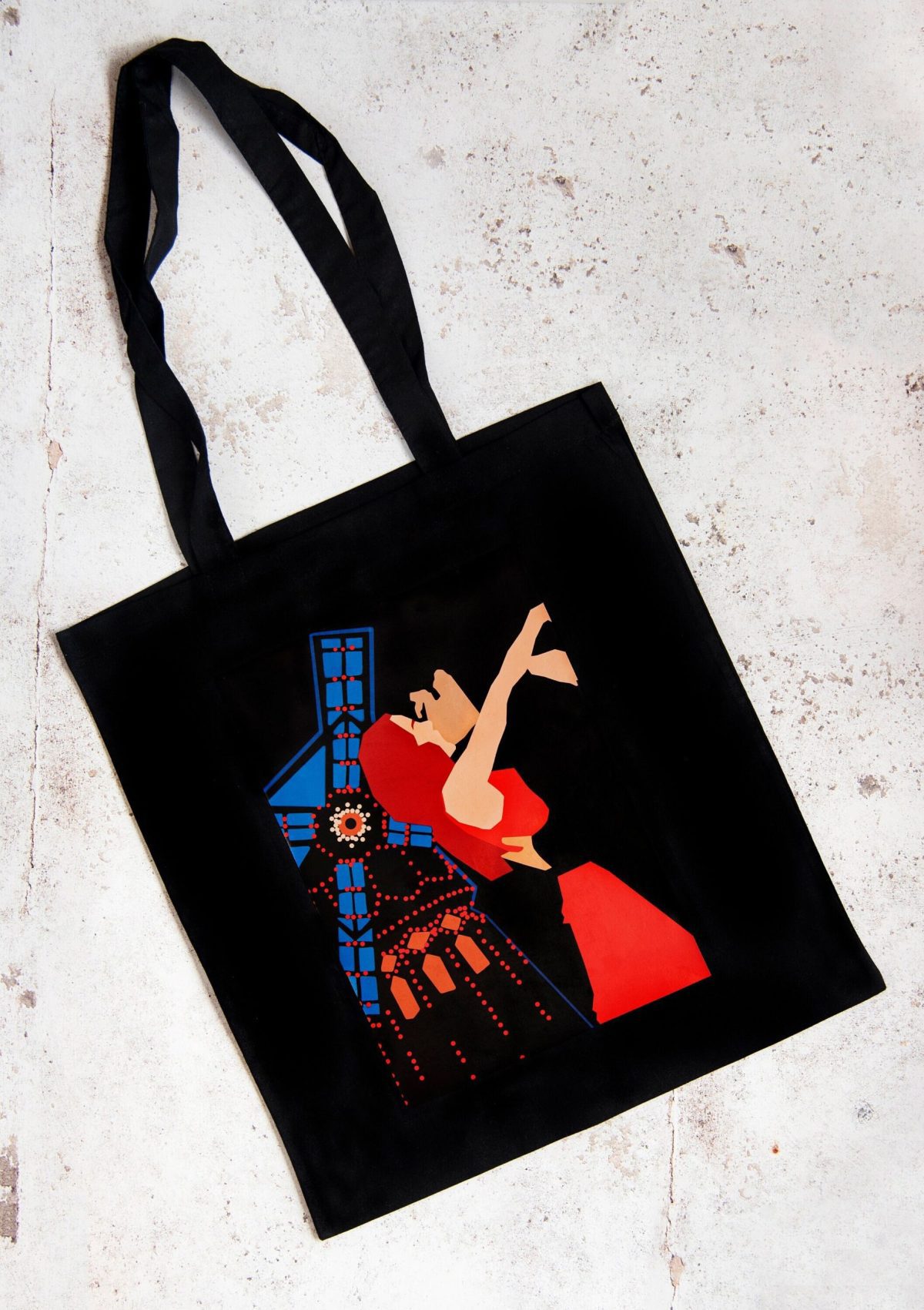 moulin rouge musical black tote bag west end theatre gift halloween scaled