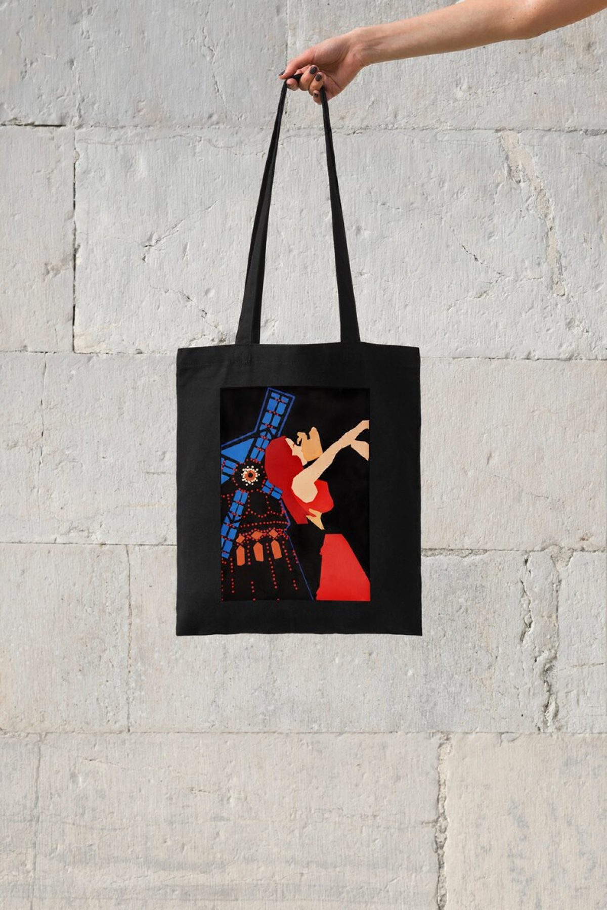 moulin rouge musical black tote bag west end theatre gift halloween 1 2