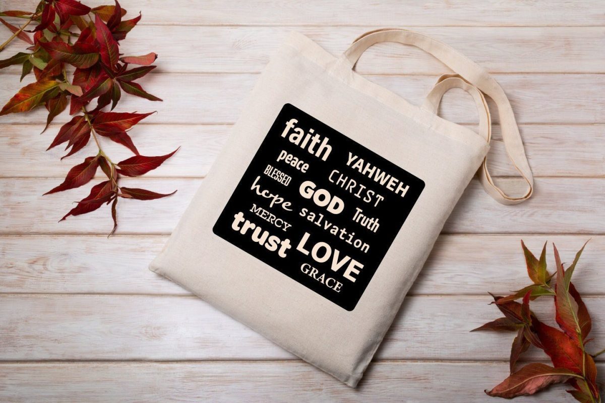 seconds sale christian tote bags faith tote bags scripture tote bags