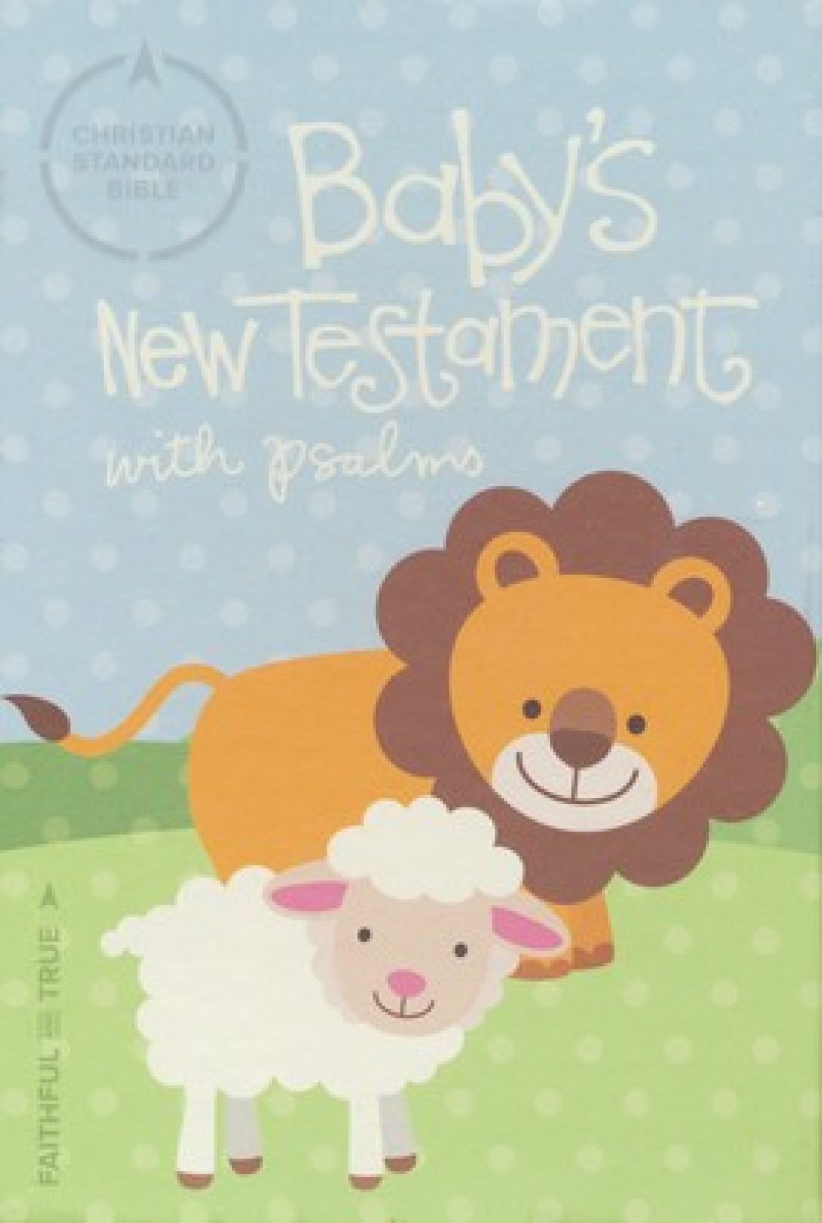 csb babys new testament with psalms pink imitation leather