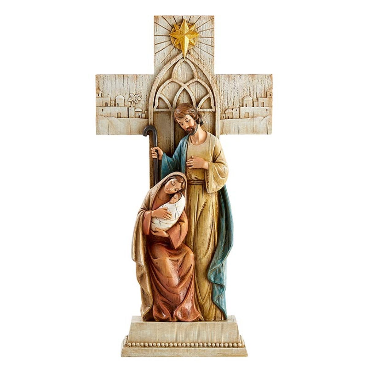 holy family cross statue 1