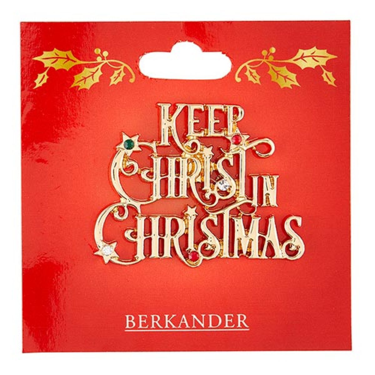 keep christ in christmas pin 1