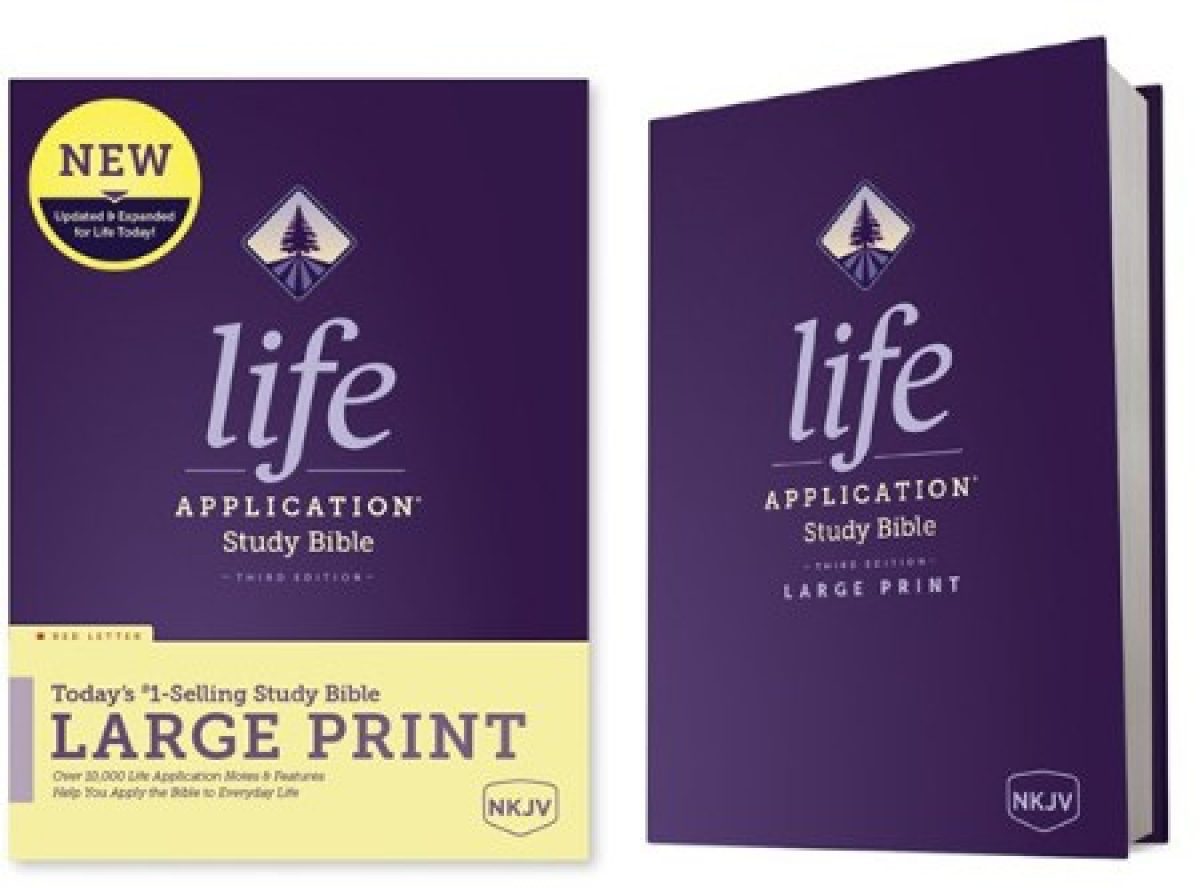 nkjv life application study bible third edition large print red letter 1 1