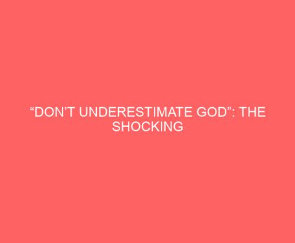 “Don’t Underestimate God”: The Shocking Phenomenon of Tim Tebow’s John 3:16 Eye Blacks