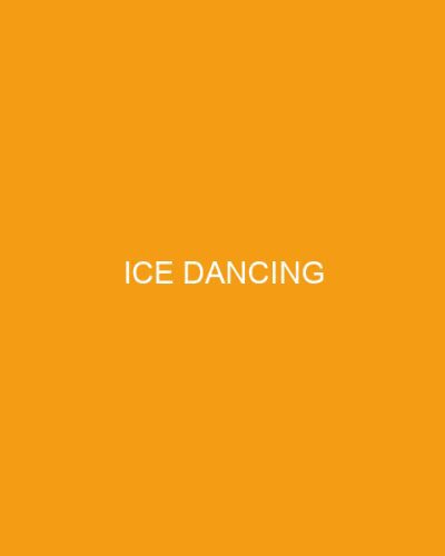 Ice Dancing