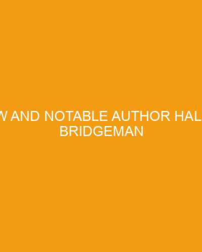 New and notable author Hallee Bridgeman