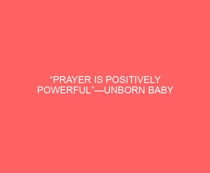 “Prayer Is Positively Powerful”—Unborn Baby Has Over 90% Chance of Dying, Floors Doctors as Living, Breathing Miracle