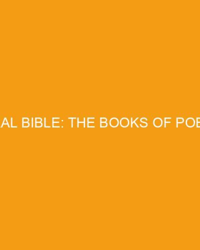 Spiral Bible: The Books of Poetry