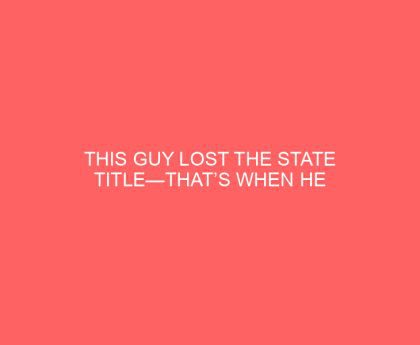 This Guy Lost the State Title—That’s When He Sees His Opponent’s Dad in the Stands