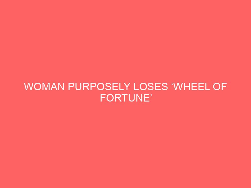 Woman Purposely Loses ‘Wheel of Fortune’ Round With Unusual Letter Choices—Then Pat Sajak Finds Out Why