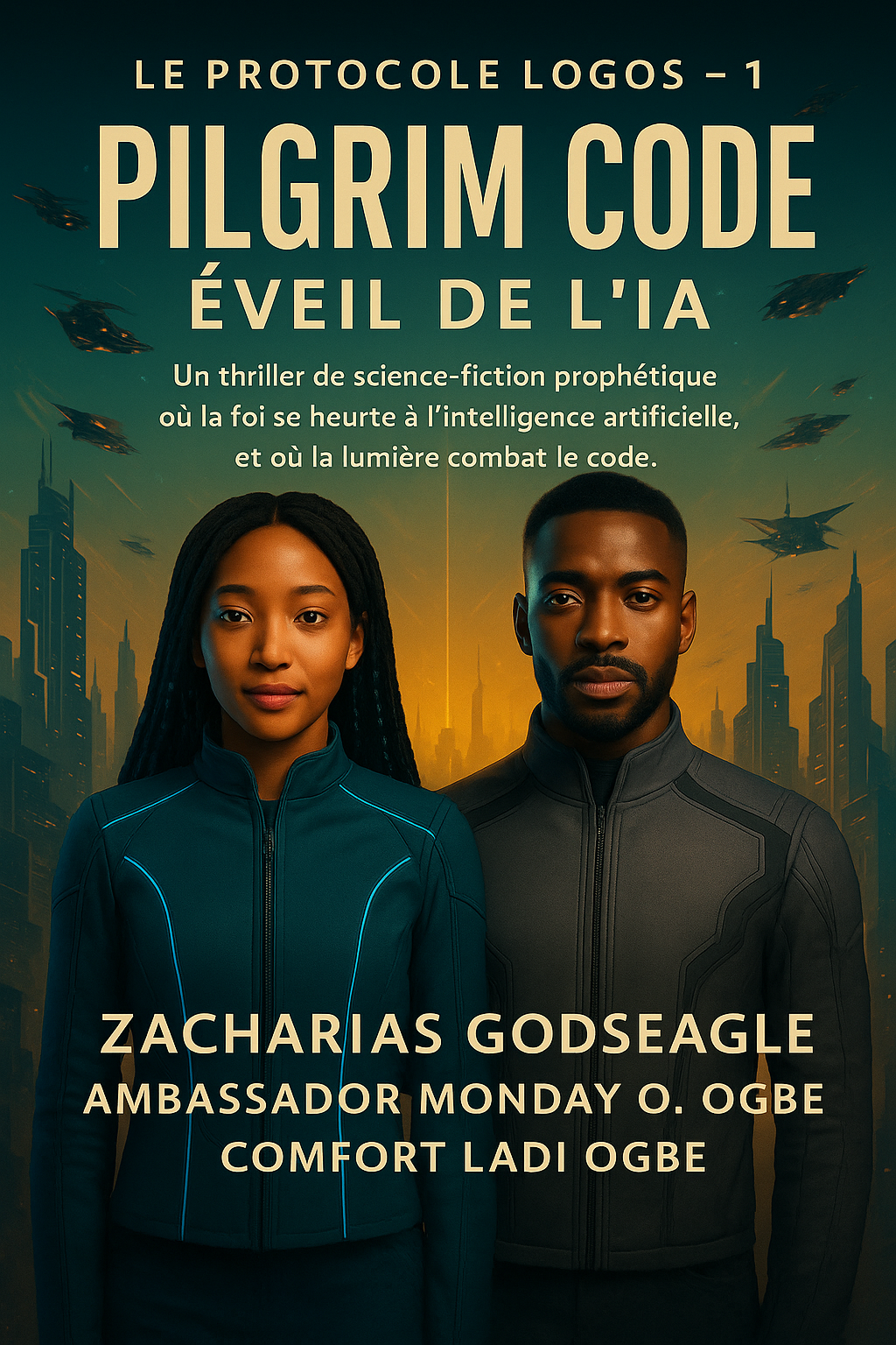 CODE PILGRIM : L'éveil de l'IA (Série LE PROTOCOLE LOGOS – Livre 1) Un thriller de science-fiction prophétique où la foi entre en collision avec l'intelligence artificielle et la lumière fait guerre au code. par Zacharias Godseagle ; l'Ambassadeur Monday O. Ogbe ; Confort Ladi Ogbe