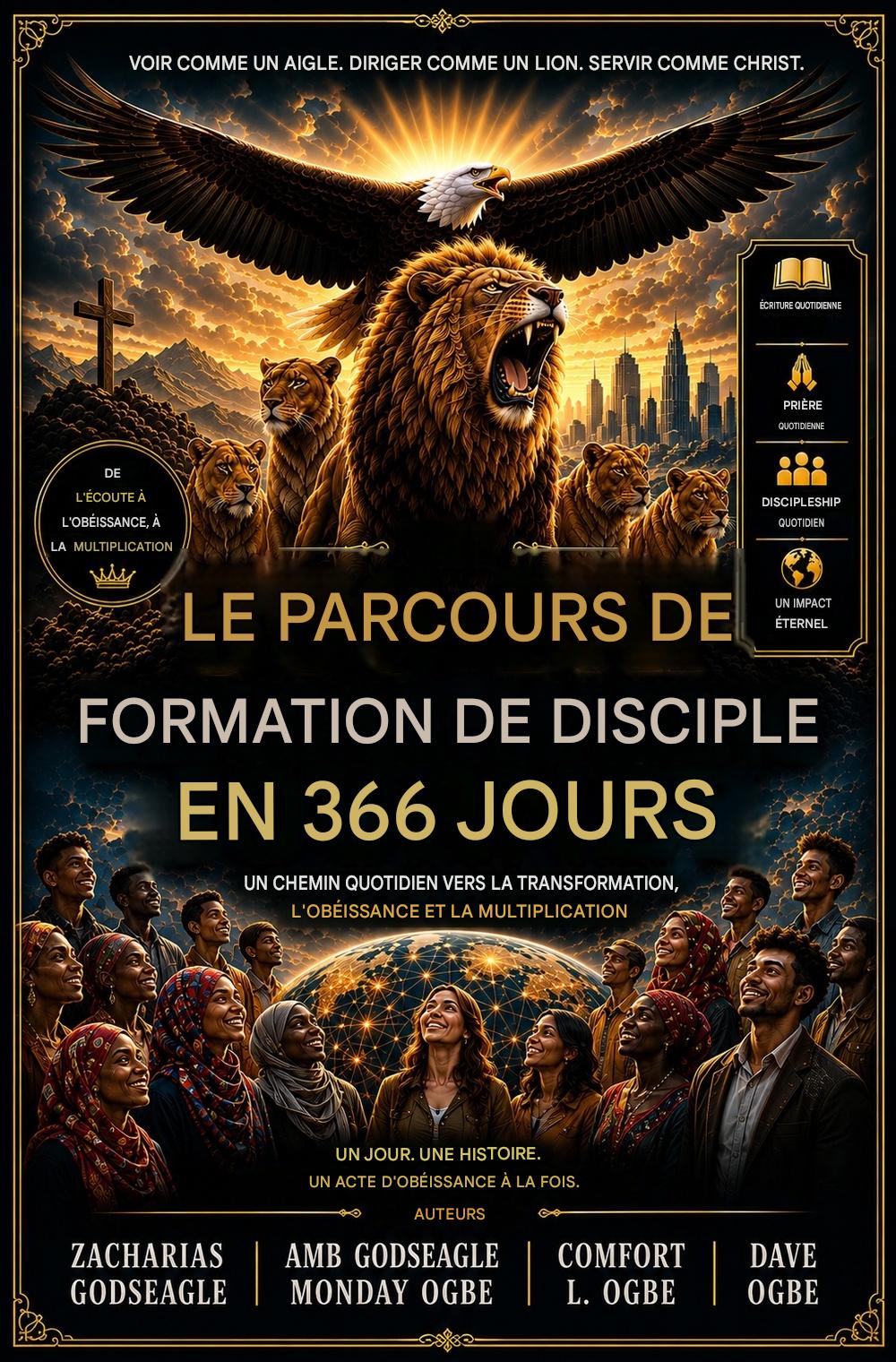366DaysDBS : Le parcours de formation de disciples en 366 jours LIVRE 1 — L'ÉVEIL : 31 jours d'histoires Méditations Quotidiennes, Étude Biblique Découverte, Développement du Leadership, Croissance Spirituelle, Prière et Multiplication de Disciples